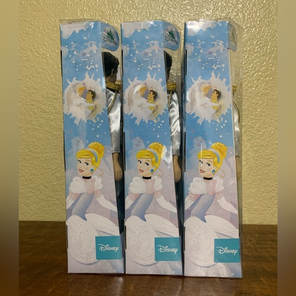 NIB Disney Store Cinderella And Prince Charming Wedding 💒 2pc Doll Set - Picture 9 of 14